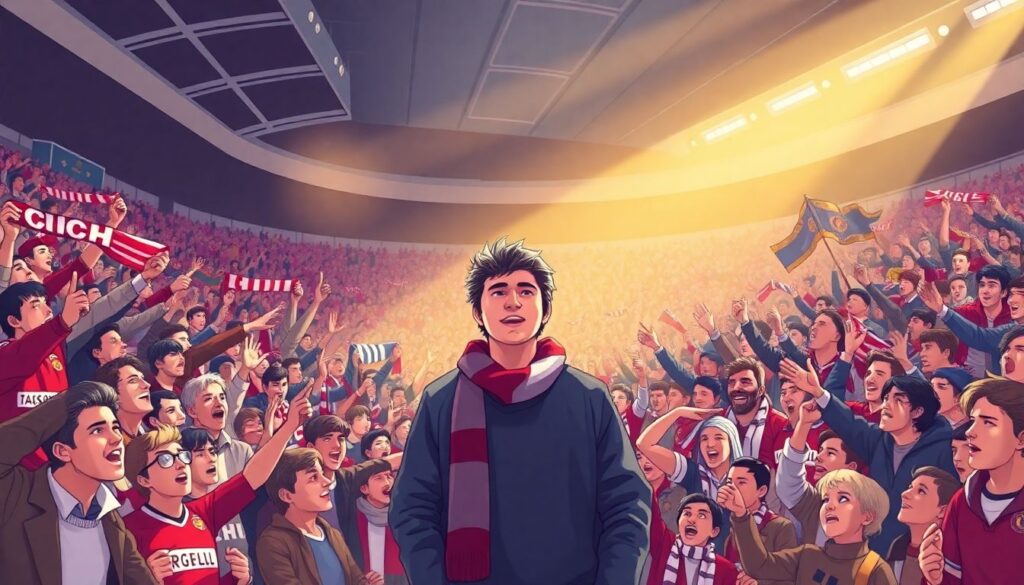 Матчевые заметки: настроение северной трибуны после гола - иллюстрация