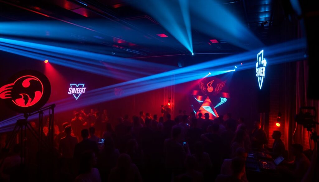 История клубной музыки и песен северной части города - иллюстрация