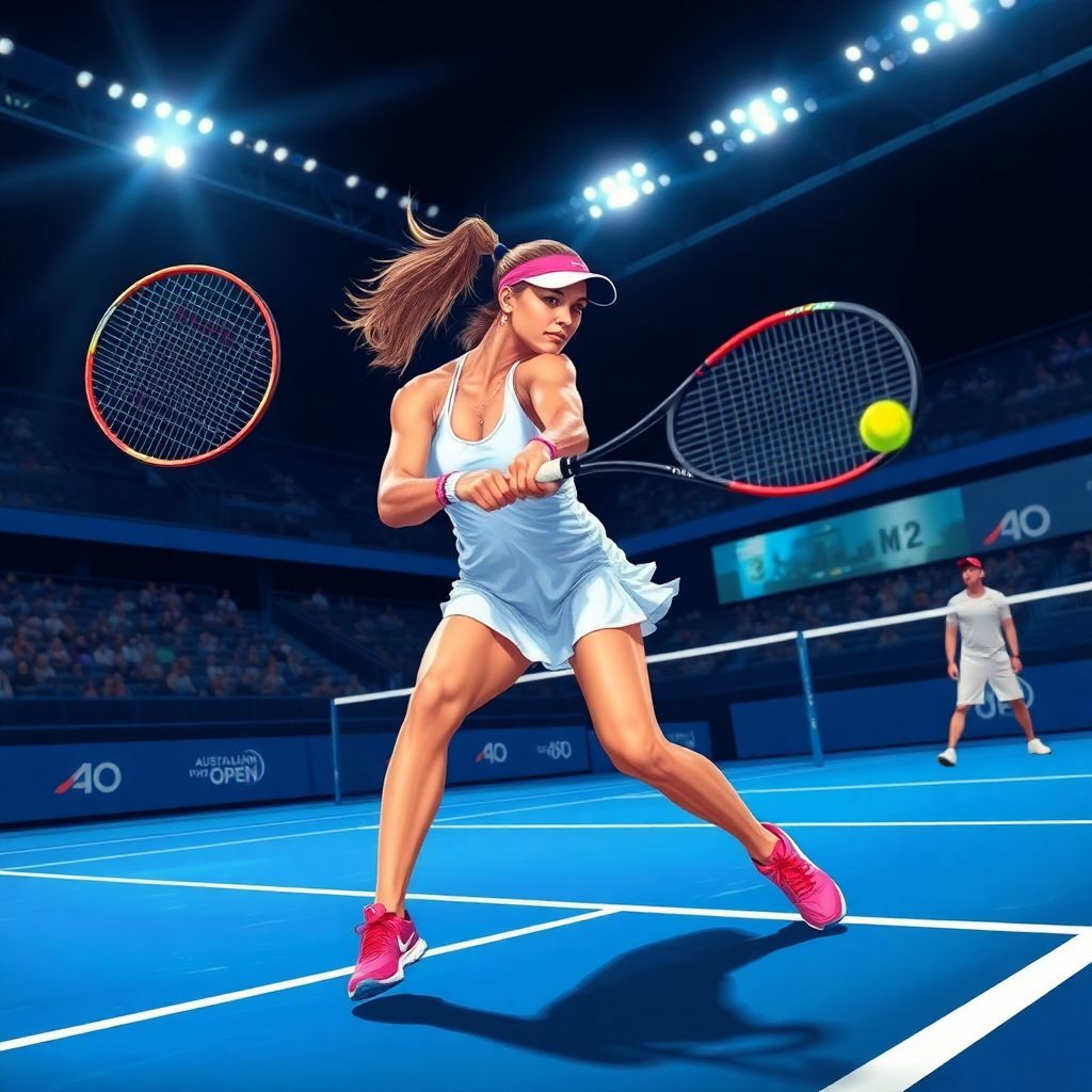 Мирра Андреева на australian open повторила рекорд Курниковой в 18 лет