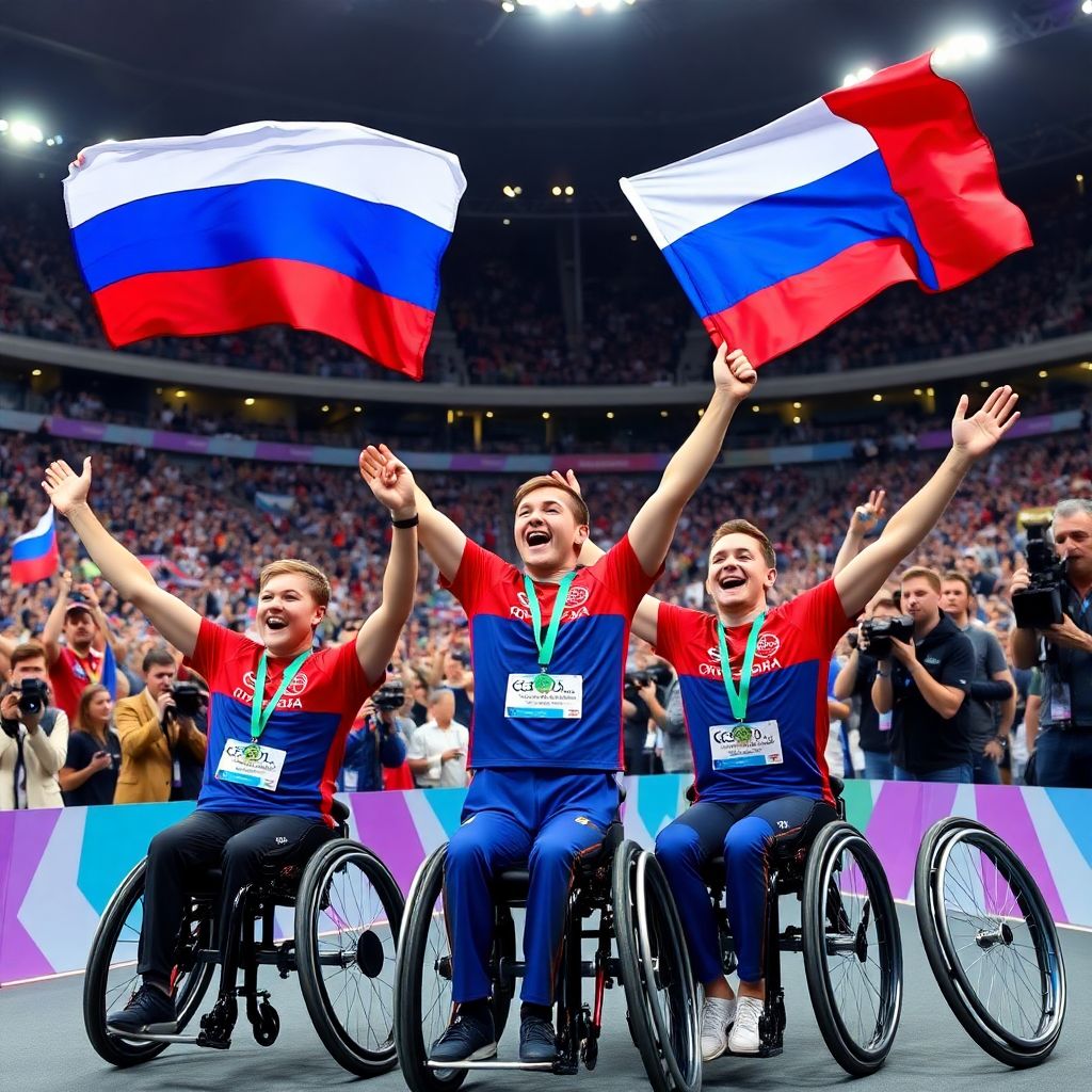 Флаг и гимн России на Паралимпиаде в Милане: иностранцы восхищены паралимпийцами