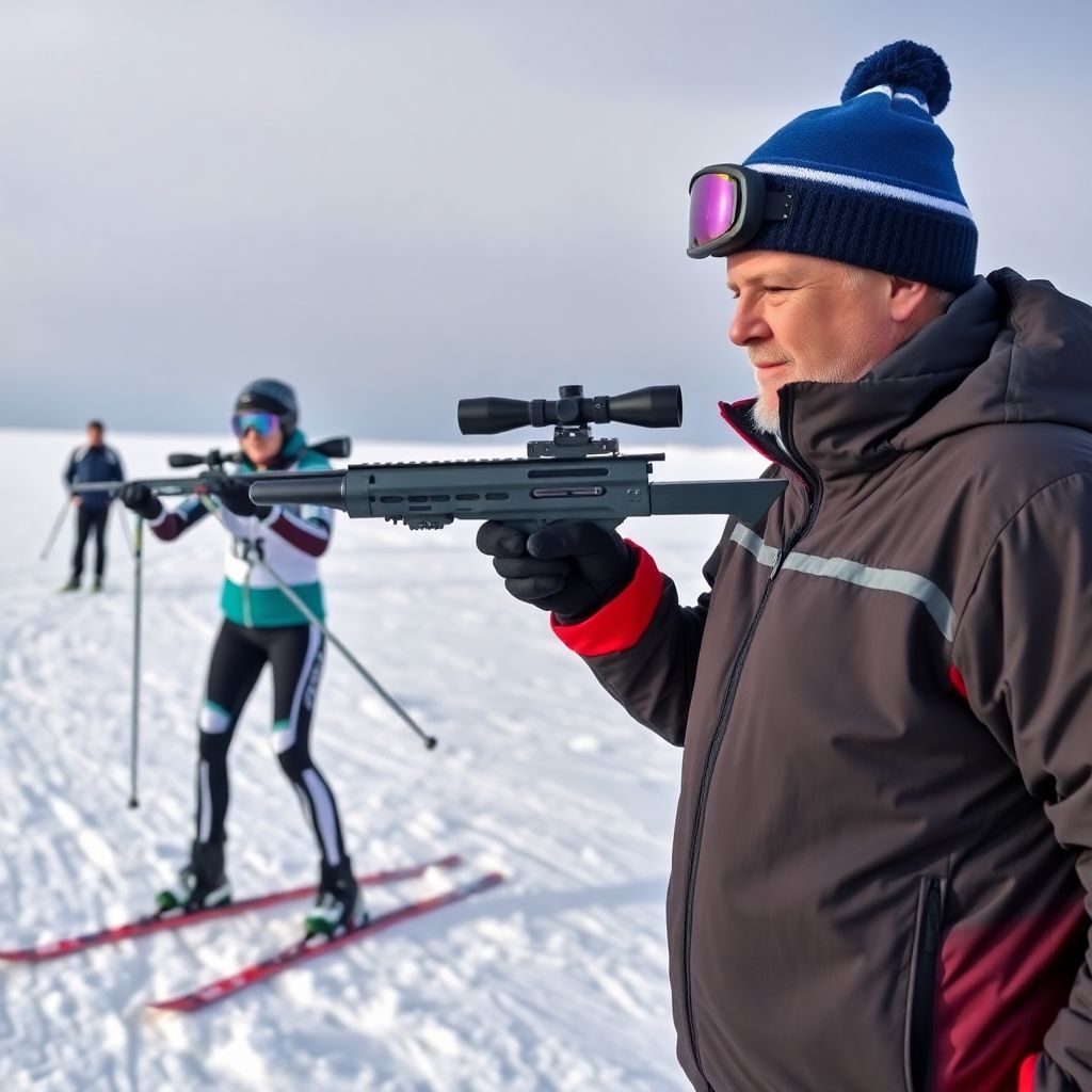 Магдалена Нойнер и тренер Бернхард Крелль: биатлон и спор о фиолетовых волосах